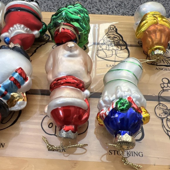 Thomas Pacconi Museum Series Christmas Ornaments 10 Pc Set In